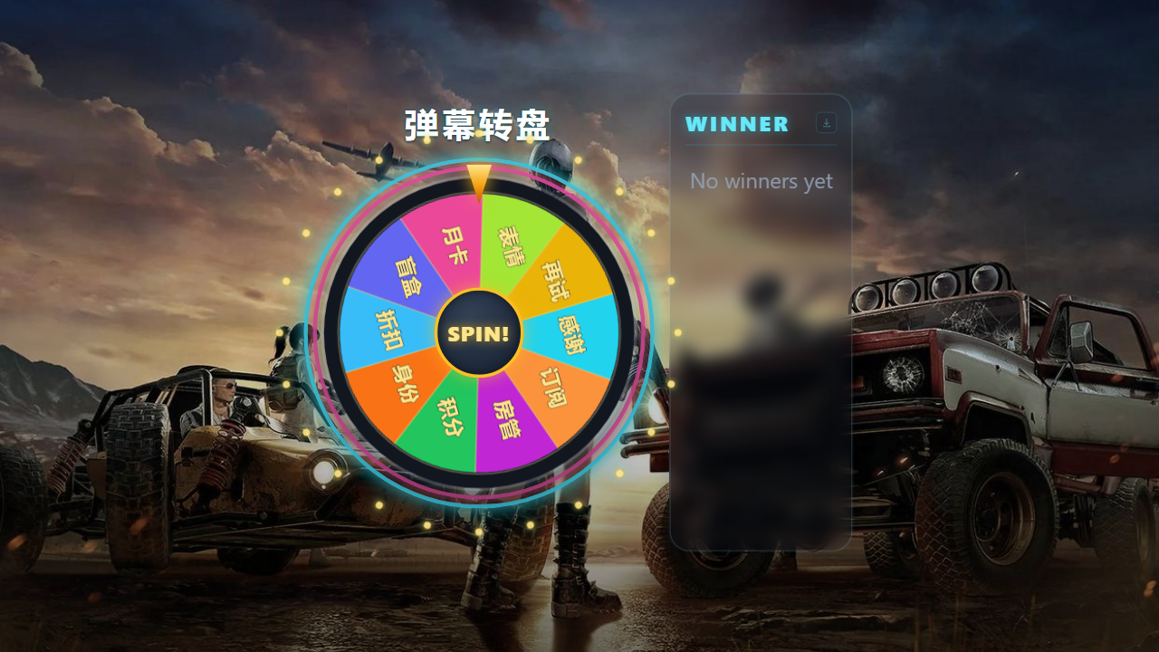 Chat Wheel overlay cover