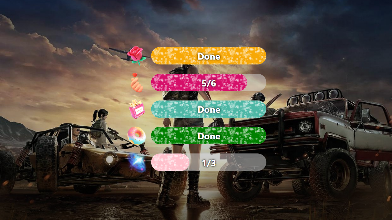 Gift Task Pill overlay cover